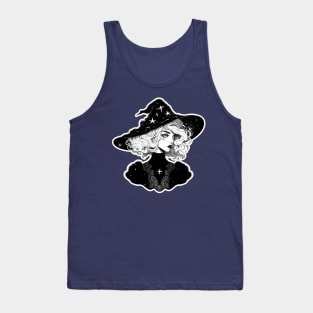 Cute Goth Astrology Witch Tank Top